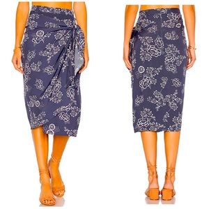 Faithfull the Brand Carlo Wrap Skirt